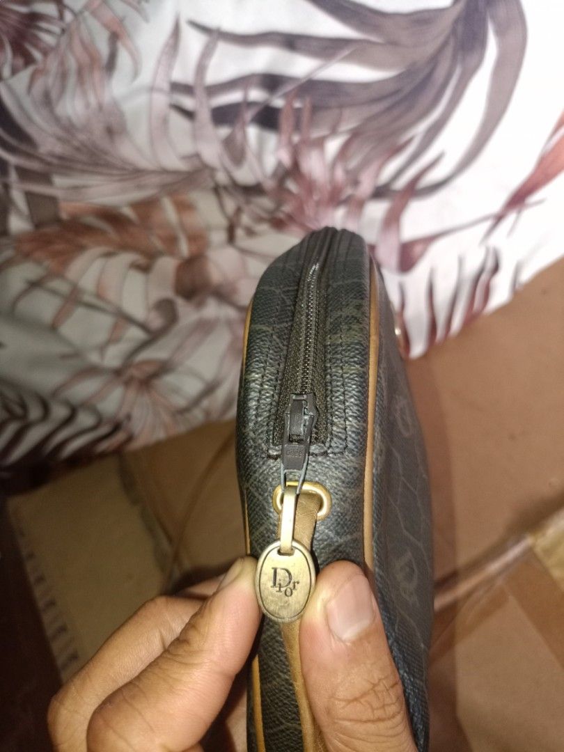 Dior sling bag vintage (Category: Cross-body Bags) located in Manila. Submitted by raymund2501 (Listing ID 1463603292, Image 3). Description: for sale 2.5k Dior sling bag posted n actual / detailed pics as is wat u see is wat u get.