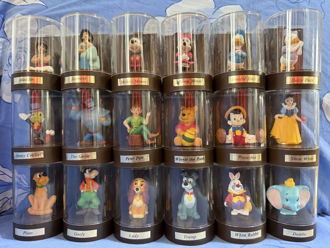 Disney Characters Stackable Collection (Category: Character Goods) located in Davao. Submitted by ckkb1821 (Listing ID 1463590721, Image 1). Description: Disney Characters Stackable Collection 18pcs of collectible items All in good condition ₱2,499 for take all +SF only.