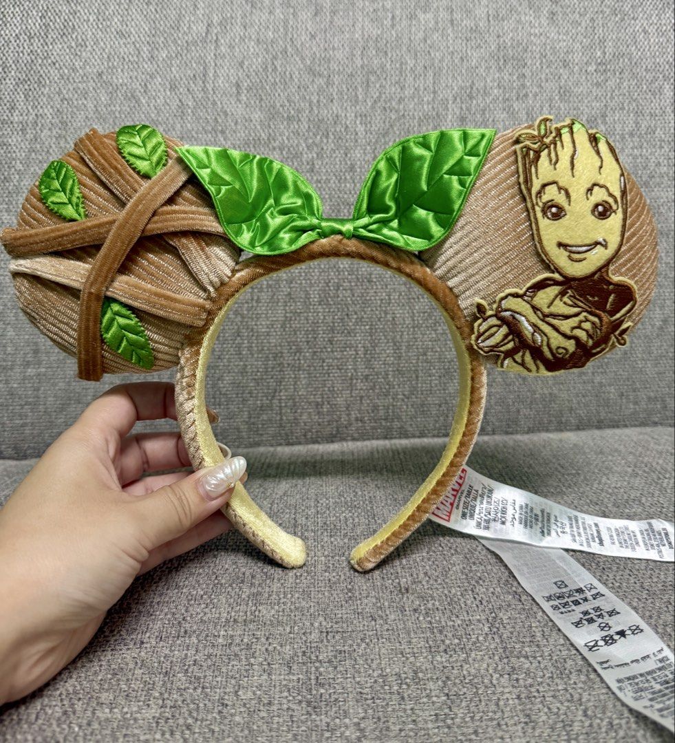 Disney x Marvel Groot Minnie Ears headband (Category: Character Goods) located in Manila. Submitted by bcbg3217 (Listing ID 1463598666, Image 1). Description: ‼️PLEASE READ BEFORE BUYING OR MAKING AN OFFER‼️ Like new condition Authenticity guaranteed (see last pics for reference) No other inclusions Actual photos are posted Rare Find ✨ Not available in Disney Stores PH No issues or flaws unless stated Please check the photos thoroughly before pla