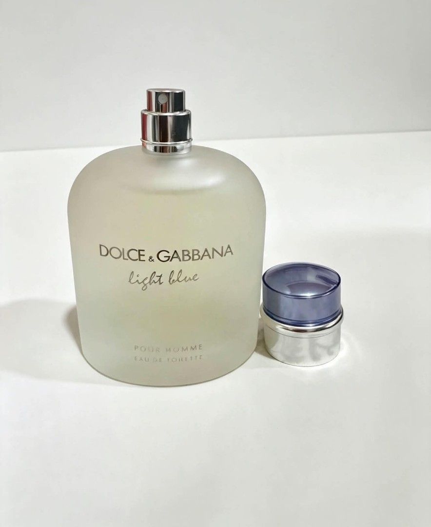 Dolce & gabbana (Category: Fragrance & Deodorants) located in Caloocan City. Submitted by preloved1007 (Listing ID 1463684441, Image 2). Description: authentic comes with tester box nabasa kasi all stocks.