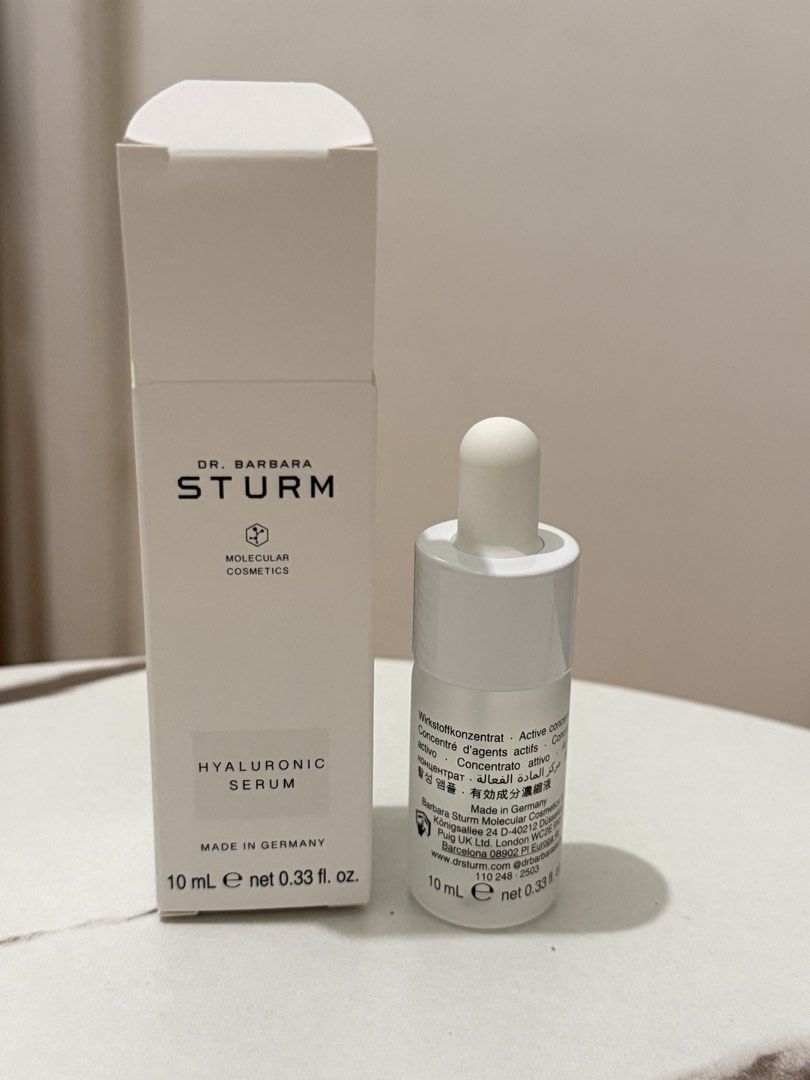 Dr. Barbara Sturm Hyaluronic Serum 10ml (Category: Face Care) located in Quezon City. Submitted by quirksandcurls (Listing ID 1463738786, Image 3). Description: .