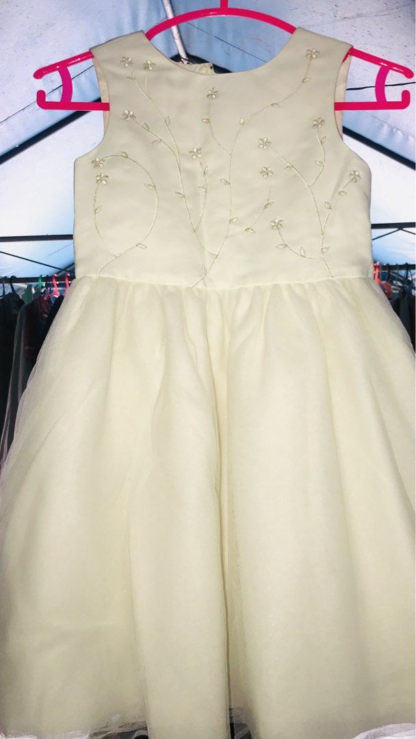 Dress for kids. Rustanette (Category: Babies & Kids Fashion) located in Manila. Submitted by freecat.21c0ee (Listing ID 1463605271, Image 1). Description: Cream white Dress for kids Rustanette. elegent Dress for kids..