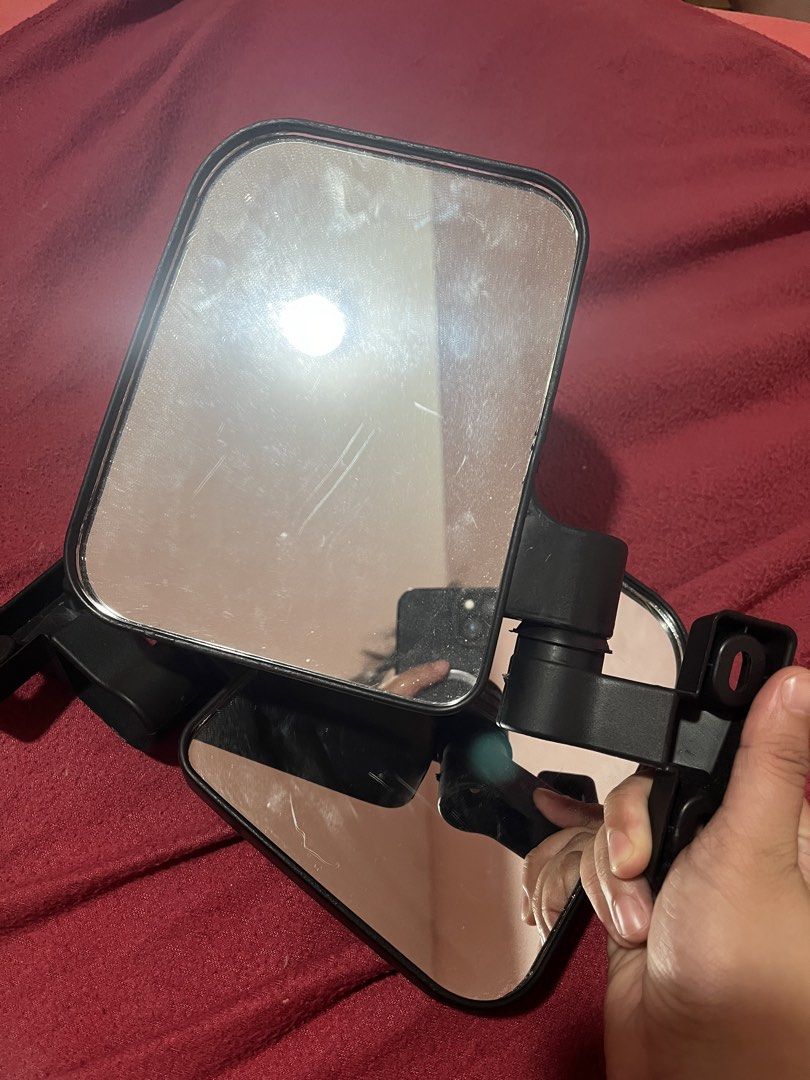 Ebike Universal Side Mirror Side Mirror For Ebike Set 2pcs (Category: Steering, Brakes, Control Parts and Accessories) located in Pasig City. Submitted by goldencaramel (Listing ID 1463695965, Image 3). Description: Ebike Universal Side Mirror Side Mirror For Ebike Set 2pcs Brand new. Not compatible with my e-bike. E-bike side mirror (left and right) Replacement side mirror for e-bike with reflector. Durable and clearer view. bought this for P214