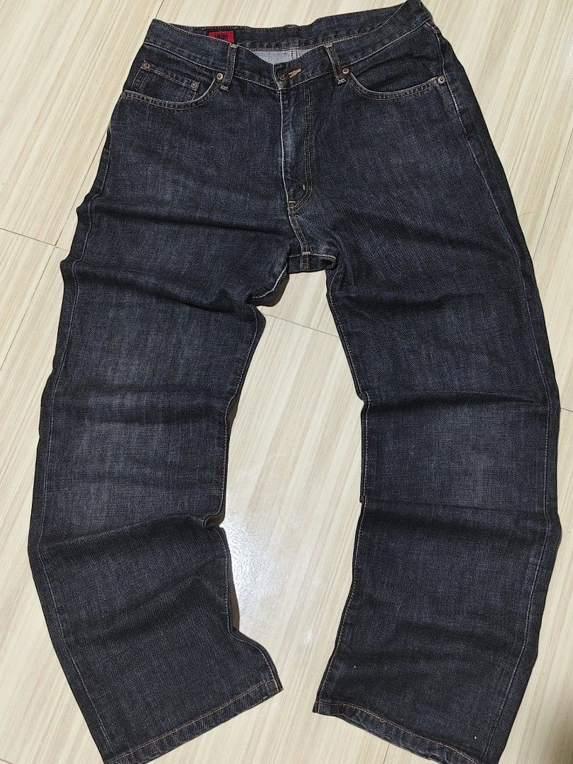EDWIN 503 Regular Fit Jeans W34 L33 (Category: Jeans) located in Sariaya. Submitted by angelochintes732 (Listing ID 1463649023, Image 1). Description: - EDWIN 503 Jeans - Regular Fit - Size: 34x33 - Color: Dark Wash Denim - Style: Classic Five-Pocket - Closure: Button and Zip Fly - Wardrobe Staple - Ideal for Casual Wear.