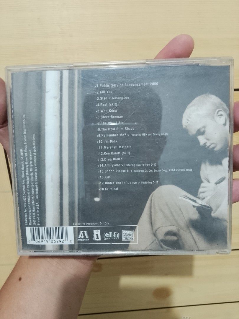 Eminem CD (Category: Announcements) located in Cavite. Submitted by unlimited.caps (Listing ID 1463651521, Image 2). Description: .