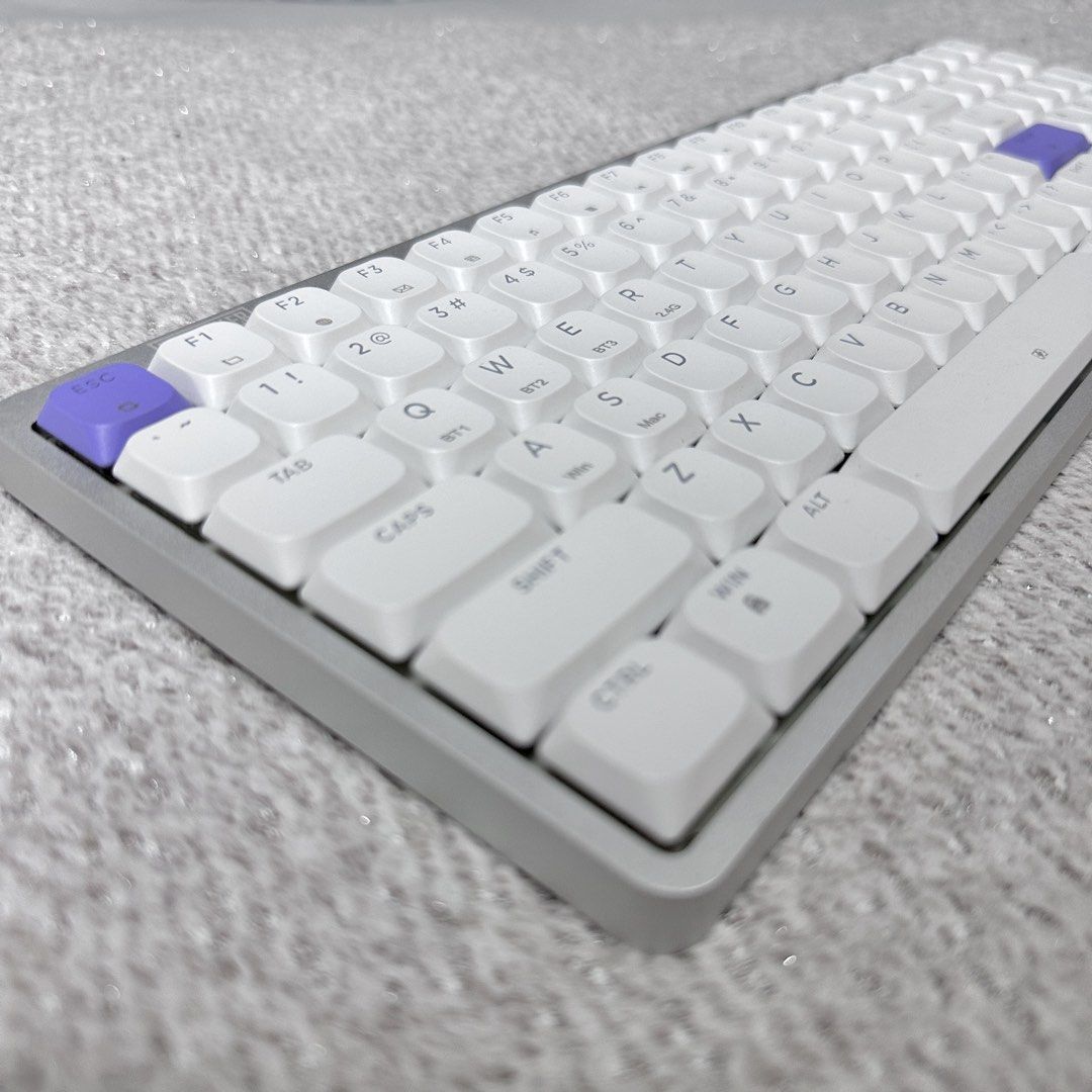 EPOMAKER LUMA100 100% Compact Aluminum Mechanical Keyboard (Category: Computer Keyboard) located in Paranaque City. Submitted by hershey_august (Listing ID 1463609153, Image 3). Description: - EPOMAKER LUMA100 Mechanical Keyboard - Full 100% Layout - Compact and Durable Aluminum Build - Sleek Low-Profile Design - Versatile Tri-Mode Connectivity (Wired, Bluetooth, 2.4GHz) - Hot-Swappable PCB for easy switch customization - Vibrant RGB Lighting - C