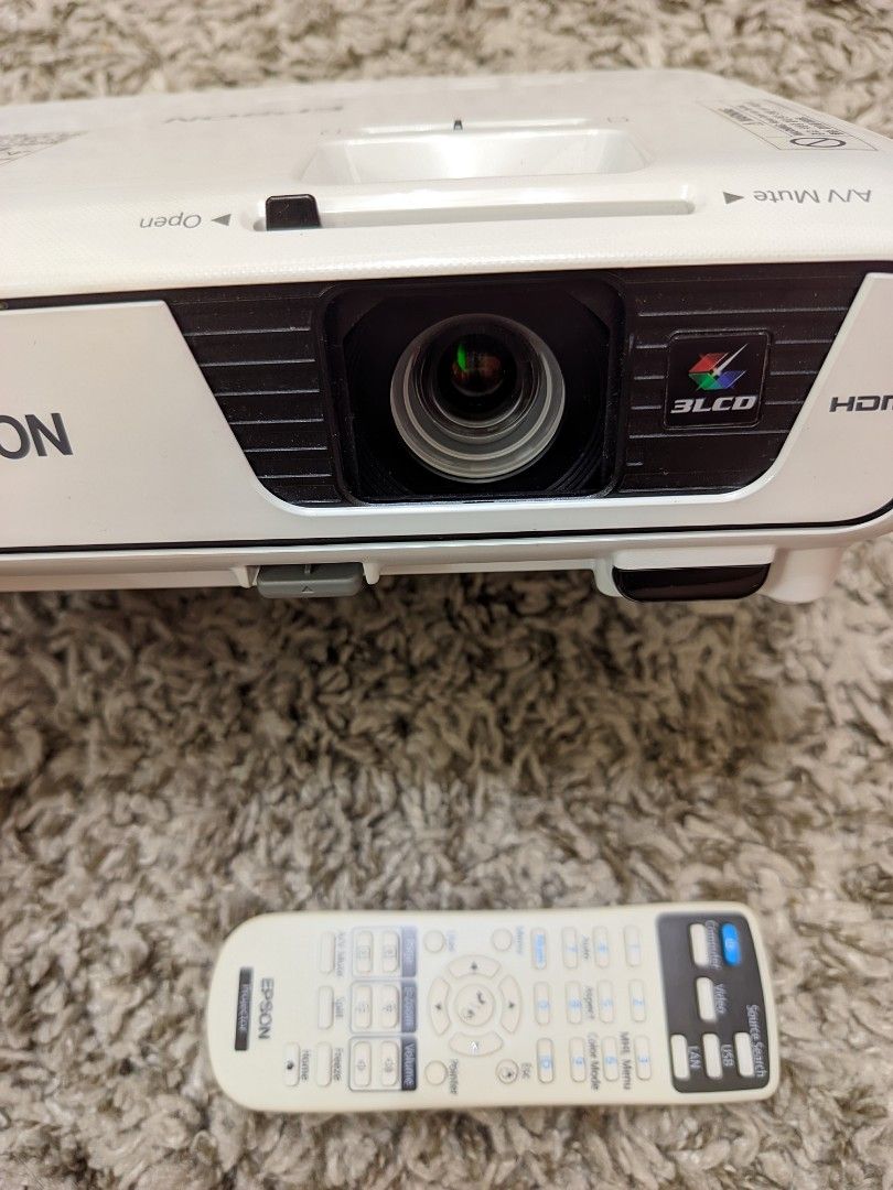 EPSON EB-S31 PROJECTOR COMPLETE SET + FREE WIDE SCREEN | FULLY WORKING | Seldom Used (Category: Projectors) located in Makati City. Submitted by yuji0411 (Listing ID 1463683284, Image 3). Description: SELLING Epson EB-S31 Projector + FREE Wide Screen — Complete Set Perfect for: 🎬 Movie / home theater setup 🎮 Gaming 📚 School presentations / reports 💻 Work presentations 🎞️ Family movie nights / events Condition: Used but well-kept. May normal 