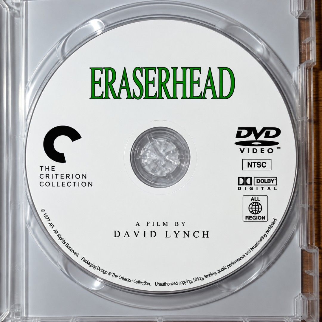 Eraserhead Criterion Collection (1:1 DVD Copy) (Category: CDs & DVDs) located in Kabankalan. Submitted by Videoshop.ph (Listing ID 1463582130, Image 3). Description: Eraserhead 1977 ‧ Horror/Fantasy ‧ 1 h 29 m Criterion Collection (Single Disc only) Format: DVD Region: All NTSC No. of Disc: 1 Aspect Ratio: Widescreen Language: English Subtitle: None Casing: Keep Case DVD COPY – 1:1 RECOPY FROM ORIGINAL ✔️ Recopied from original DVD ✔️ Complete or