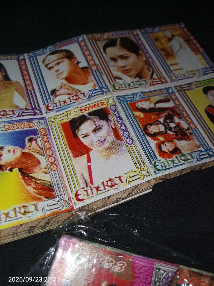 ETHERIA Mini Teks set (Category: Raw Singles) located in Davao. Submitted by banana.pancake (Listing ID 1463695583, Image 3). Description: 50 for all only.