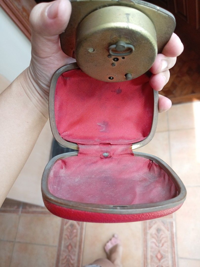 Europa pocket clock antique watch (Category: Everything Else Others) located in Mandaluyong City. Submitted by read_b4_asking (Listing ID 1463587852, Image 3). Description: Please read everything and see all photos before asking questions. RFS: decluttering. Moving out. History of use: bedside clock back in the 70s. Belonged to grandparents. Sold AS IS CONDITION. WYSIWYG. NOT WORKING. NEEDS RESTORATION LAST PRICE LISTED. Hindi po ito palengke, pl
