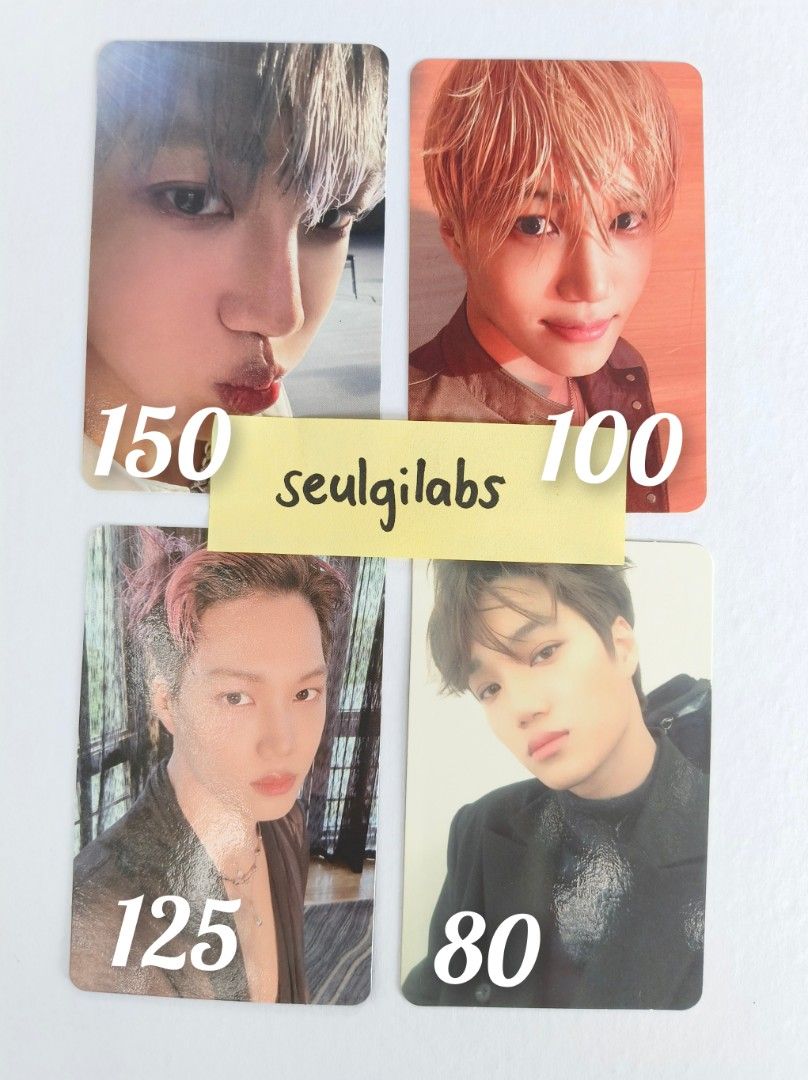 EXO Kai & Sehun Photocards (Category: K-Wave Merchandise) located in Manila. Submitted by seulgilabs (Listing ID 1463695573, Image 1). Description: EXO Kai & Sehun Photocards Good condition. With new toploaders & double sleeves. MOP: MariBank MOD: J&T - Official photocards - Prices clearly marked on each card .