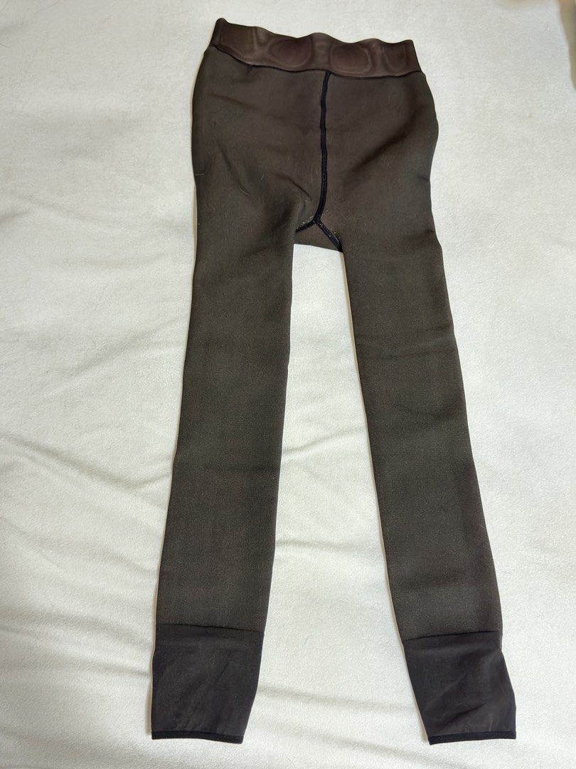Fleece Lined Thermal Tights - Brown & Black (Category: Socks & Tights) located in Cebu City. Submitted by eynjlin (Listing ID 1463697839, Image 2). Description: - Two pairs of fleece-lined thermal tights included. - Colors: Dark Brown and Black. - Full length for maximum coverage. - Super warm and comfortable for cold weather. - Stretchy material for a great fit. - Ideal for everyday wear..