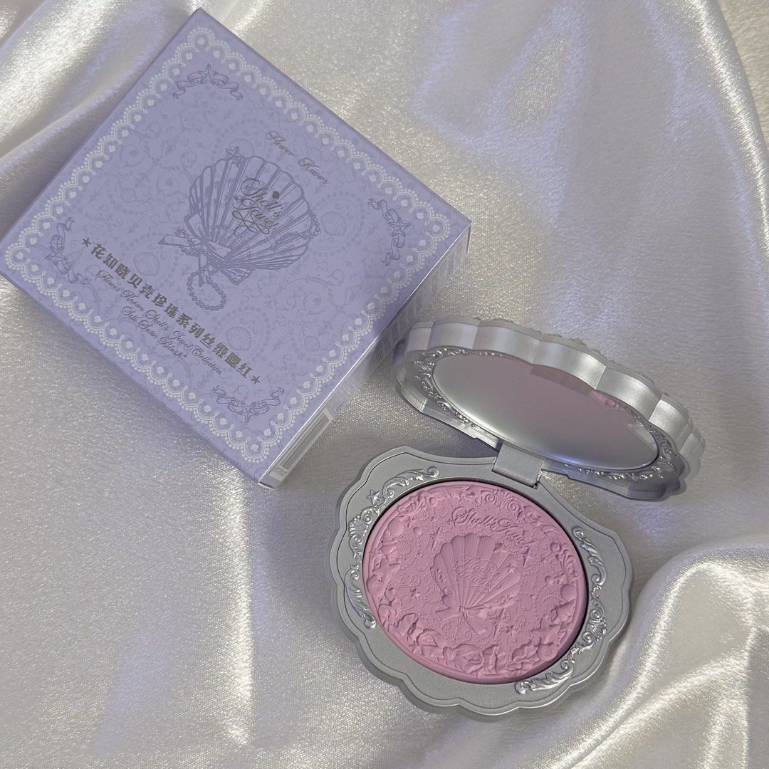 Flower Knows Shell Blush (Category: Makeup) located in Tanza. Submitted by ilovediyour (Listing ID 1463729675, Image 1). Description: 100% Authentic 5% off to selected item in my listing if you bought 3 items or more of fk ❤️🌸.