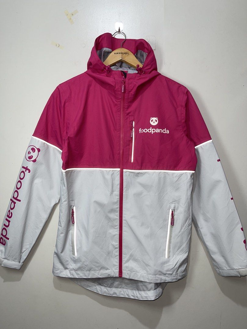 Food Panda Windbreaker Delivery Rain Jacket (Category: Coats, Jackets and Outerwear) located in Davao. Submitted by yannrussel00 (Listing ID 1463586754, Image 1). Description: Rain Jacket with Reflective Size Medium on tag Dimes W21 x L28 Condition 10/10 Brand new condition REMINDER‼️ Items will be marked SOLD once sold. I will no longer reply to messages asking if the item is available..