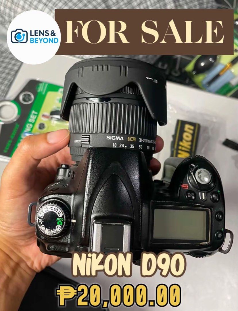 FOR SALE NIKON D90 (Category: Cameras) located in Manila. Submitted by m5930 (Listing ID 1463727838, Image 3). Description: .
