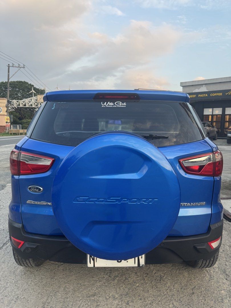 Ford Ecosport Titanium Auto (Category: Used Cars) located in Tanay. Submitted by beyoncaaa (Listing ID 1463659637, Image 1). Description: FOR SALE FORD ECOSPORT 2016 TITANIUM TOP OF THE LINE Automatic transmission Sunroof working Well maintained With rfid Push start button Keyless Newly pms W/dashcam Original paint No hidden issue no major issue See actual to appreciate 09269120108.