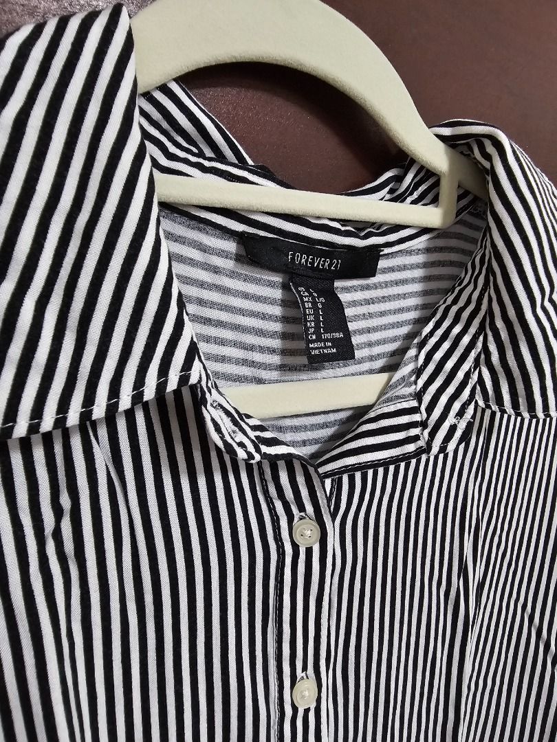 Forever 21 polo dress (Category: Dresses) located in Los Banos. Submitted by itsmecathey (Listing ID 1463711408, Image 2). Description: Good as new, Large on tag but can fit to S-M.
