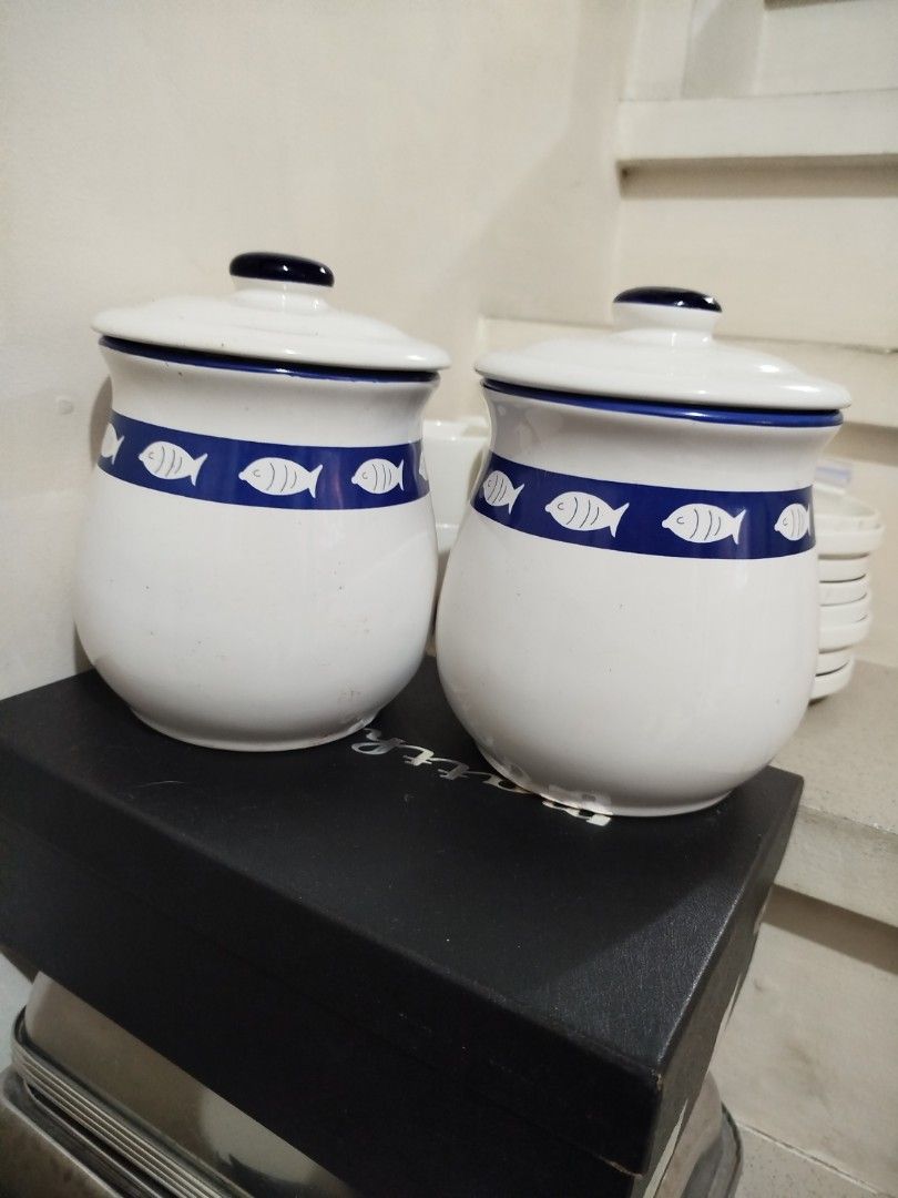 FrancoForte Vintage Jars 🌷 (Category: Other Kitchenware & Tableware) located in Naga. Submitted by jea1991 (Listing ID 1463687051, Image 1). Description: This is a vintage jar for collectors 🫰🏻.