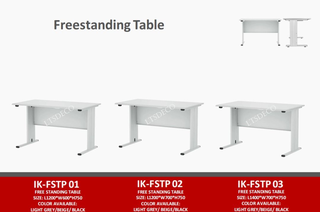 FREESTANDING TABLE OFFICE PARTITION (Category: Office Furniture & Fixtures) located in Caloocan City. Submitted by talaltsdeco (Listing ID 1463572123, Image 1). Description: LTSDECO Home and Office Furniture Trading MANUFACTURER • FABRICATOR • SUPPLIER Looking for office furniture, modular partitions, workstations, or customized furniture? We can help! LTSDECO Home and Office Furniture Trading is a trusted manufacturer, fabricator, and supplier o
