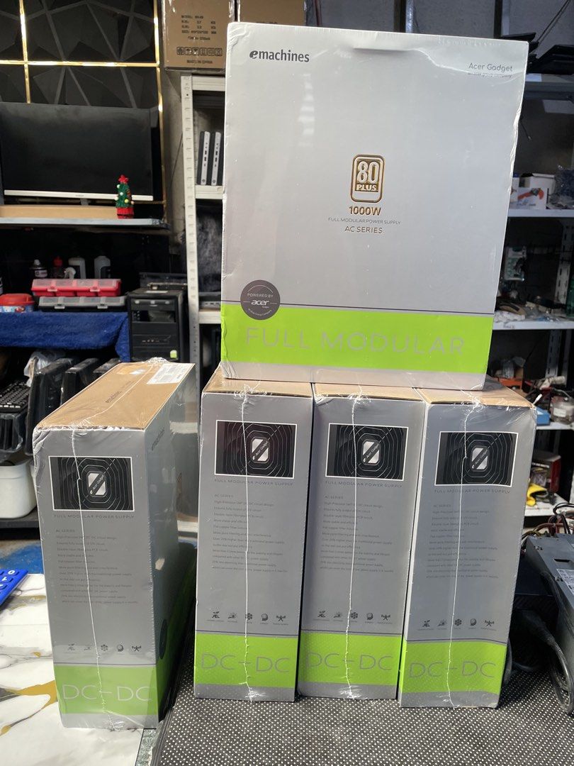 Full Modular Power Supply 1000watts Brand new (Category: Computer Parts) located in Bacoor. Submitted by shampoo0513 (Listing ID 1463573233, Image 3). Description: Acer 1000watts True Rated Psu Modular 80+ Gold Brand new 4200 each Pickup Bacoor Cavite.