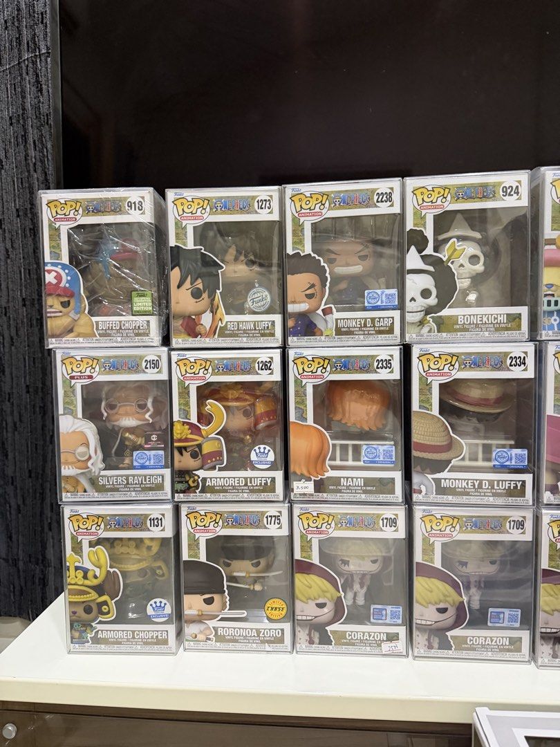 Funko Grail One Piece Lot (Category: Figurines & Statues) located in Santol. Submitted by popspares (Listing ID 1463681504, Image 2). Description: Take all Limited edition and chase Items.