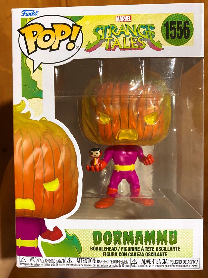 Funko Pop! Marvel Strange Tales Dormammu (#1556) (Category: Designer & Blind Box Toys) located in Quezon City. Submitted by djemana_dj (Listing ID 1463656738, Image 1). Description: Funko Pop! Marvel Strange Tales Dormammu (#1556) = ₱499 MOP: Cash Can ship thru: Lalamove or LBC.