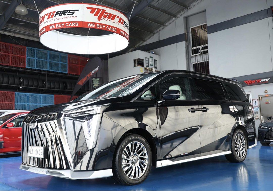 GAC M8 GX MASTER Auto (Category: Used Cars) located in Quezon City. Submitted by marcars_trading (Listing ID 1463580014, Image 3). Description: 2024 GAC M8 GX MASTER ₱2.280M ONLY (neg) trade in ok GOOD as BRANDNEW Guaranteed IMMACULATE and VERY FRESH Condition - TOP OF THE LINE "GX MASTER Variant" - 11Tkms ONLY with CASA records - 1st owner / Doctor owned - Complete owner’s manual, booklets & spare key - 2.0L TurboCharged 4cylinder GAS Engine - 2