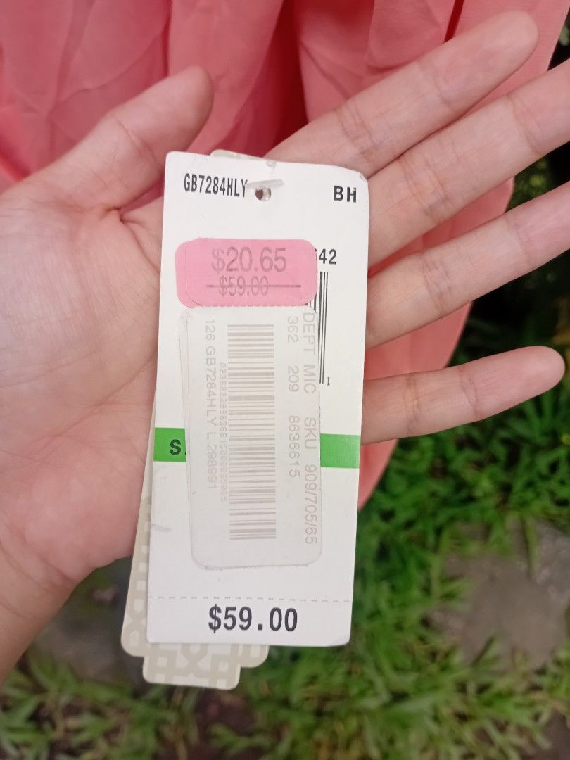 GB Peach Long Sleeve Dress with Ruffles BNWT (Category: Dresses) located in Makati City. Submitted by ellavee_you (Listing ID 1463675475, Image 3). Description: 59 USD orig price very pretty and feminine brand new with tag send offer! ❤️.