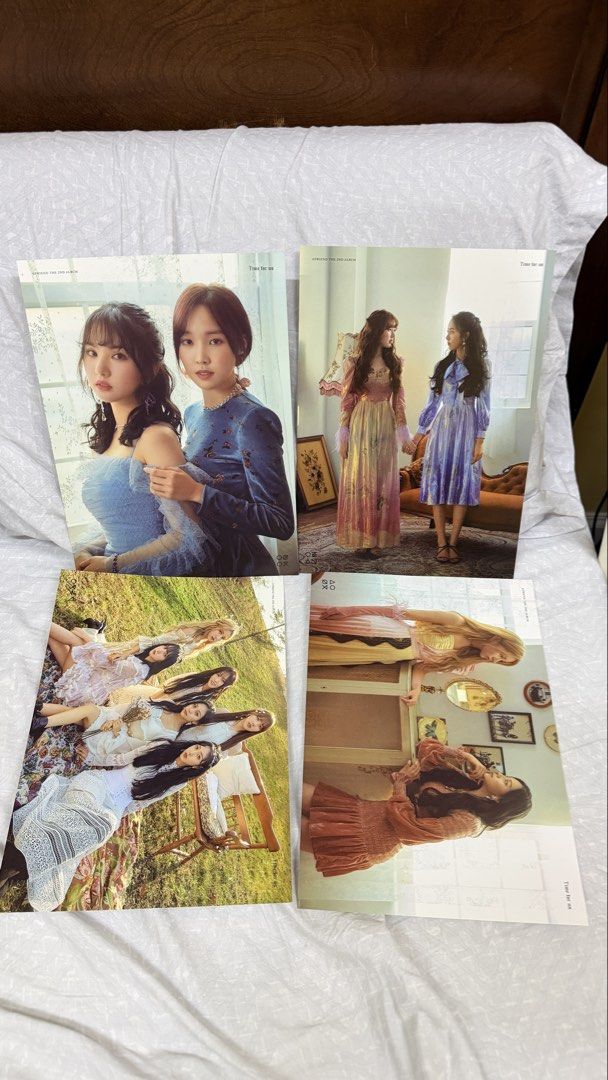 Gfriend Time for Us Official Mini Poster Set (Category: K-Wave Merchandise) located in Manila. Submitted by declutteringlot (Listing ID 1463695675, Image 1). Description: .