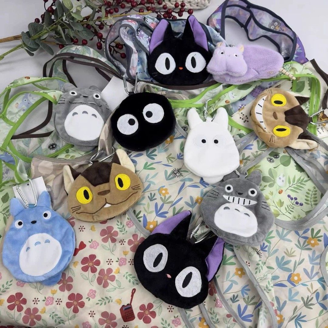 [Pre-order] Ghibli Totebag (Category: Tote Bags) located in Malasiqui. Submitted by yoonisthings (Listing ID 1463612071, Image 3). Description: Ghibli Reusable Shopping Totebag size: 45x45cm SF included via J&T.