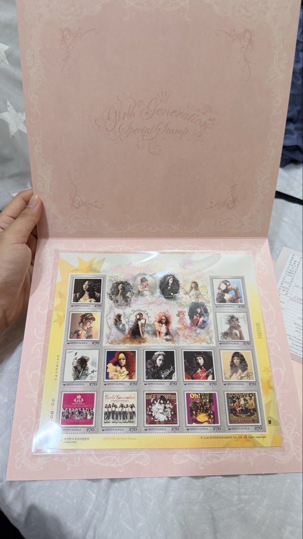 Girls Generation Official Stamp Set (Category: Stamps & Prints) located in Manila. Submitted by declutteringlot (Listing ID 1463695342, Image 2). Description: .