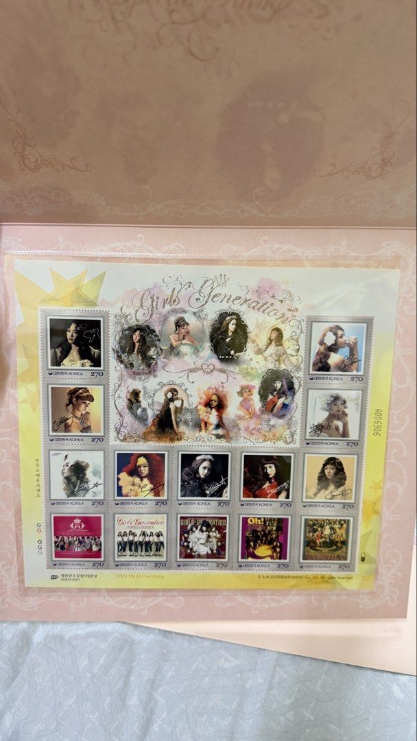 Girls Generation Official Stamp Set (Category: Stamps & Prints) located in Manila. Submitted by declutteringlot (Listing ID 1463695342, Image 3). Description: .