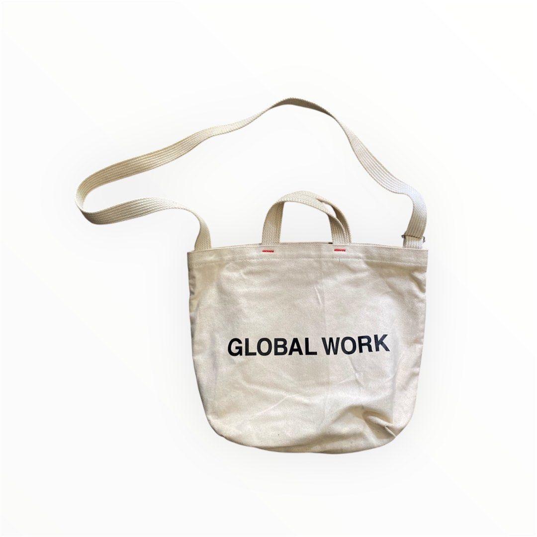 Global Work Japan Tote Bag (Category: Tote Bags) located in Davao. Submitted by workmensph (Listing ID 1463571445, Image 1). Description: W- 16” L-15” Excellent Condition .