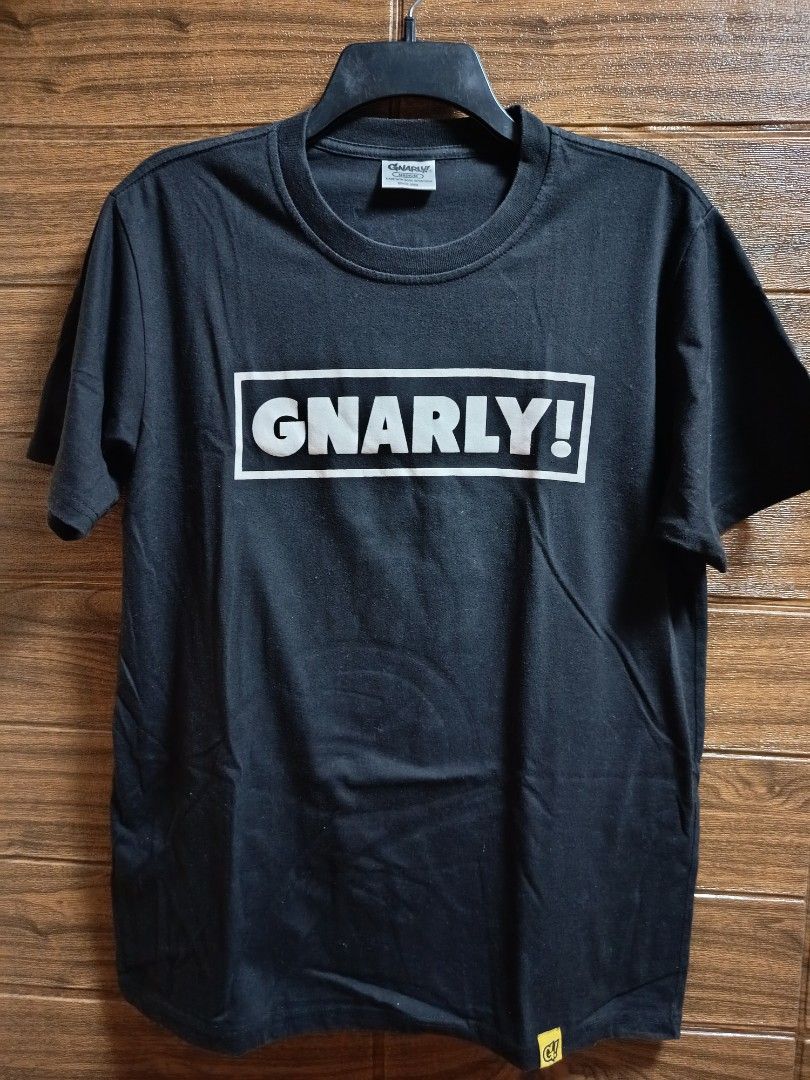 Gnarly! T-shirts (Category: Tshirts & Polo Shirts ) located in Cavite. Submitted by turatman (Listing ID 1463601511, Image 2). Description: Gnarly Shirt All Medium Size Pde sa maarte Good Condition As Pack P1,500 Location Imus Cavite /Cainta.