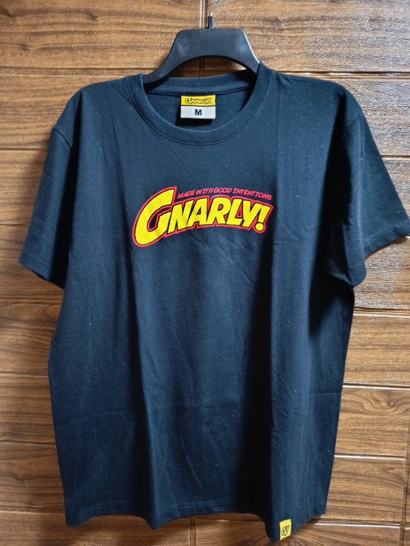 Gnarly! T-shirts (Category: Tshirts & Polo Shirts ) located in Cavite. Submitted by turatman (Listing ID 1463601511, Image 1). Description: Gnarly Shirt All Medium Size Pde sa maarte Good Condition As Pack P1,500 Location Imus Cavite /Cainta.