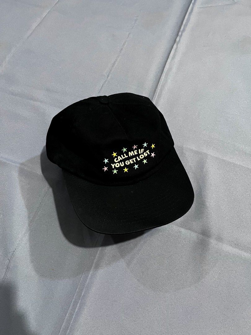 Golf Wang “Call Me If You Get Lost” Panel 🧢 (Category: Caps & Hats) located in Bacolod City. Submitted by used.garms11 (Listing ID 1463674365, Image 1). Description: Authentic Color rate: 9.5 or better Excellent condition Needs wash only 100% Cotton Made in USA 2300 .
