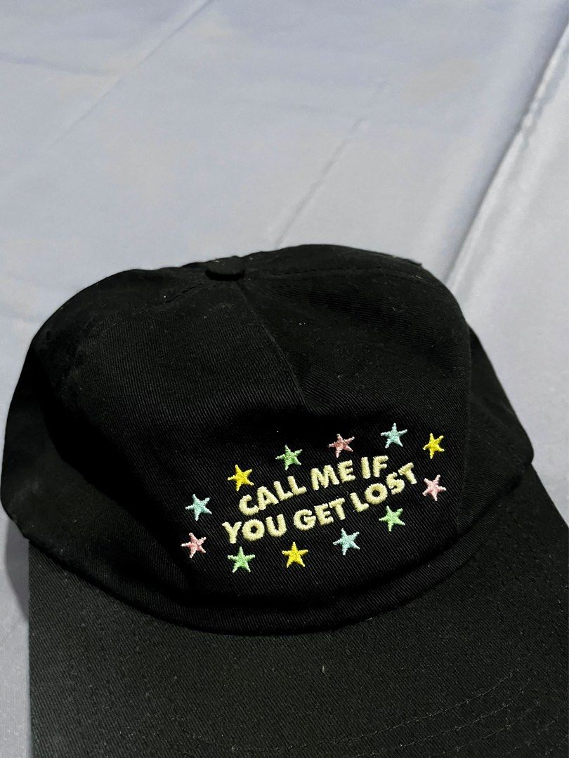 Golf Wang “Call Me If You Get Lost” Panel 🧢 (Category: Caps & Hats) located in Bacolod City. Submitted by used.garms11 (Listing ID 1463674365, Image 3). Description: Authentic Color rate: 9.5 or better Excellent condition Needs wash only 100% Cotton Made in USA 2300 .