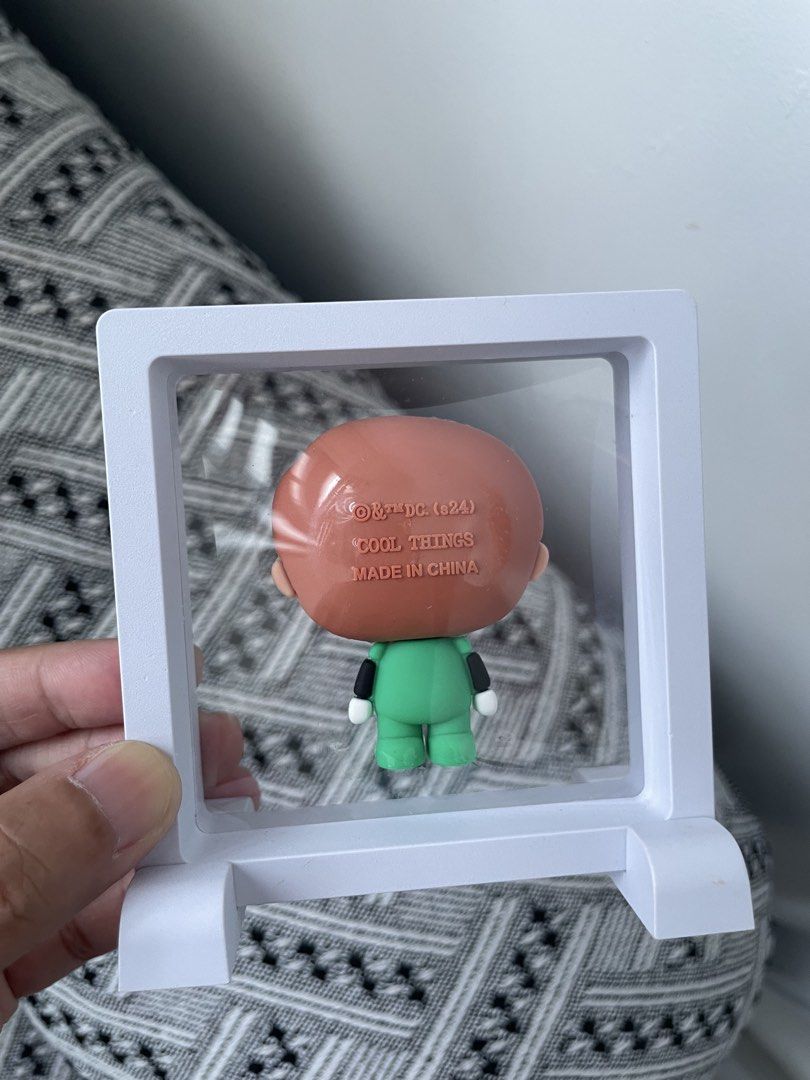 Green Lantern Chibi Figure in Display Case (Category: Figurines & Statues) located in Tanza. Submitted by thebeautyinall (Listing ID 1463615547, Image 2). Description: - Display case with stand is FREE - Adorable Green Lantern chibi figure - Approximately 3 inches tall - Includes clear display case and stand - Ideal for DC Comics enthusiasts and collectors - Display case dimensions: approx. 4x4 inches - Made in China.