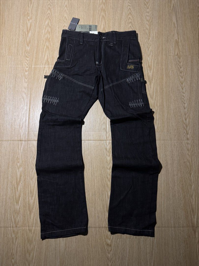Gstar Raw Denim Pants (Category: Jeans) located in Las Pinas. Submitted by southstreetdeals (Listing ID 1463636078, Image 3). Description: Gstar Raw Denim Pants •Size 32 On Tag •Waist 32-34 - Inches •Length 42.5 - Inches •Leg Opening 8.5 or 9 •Color rate 10/10 •Issue None •Brandnew .