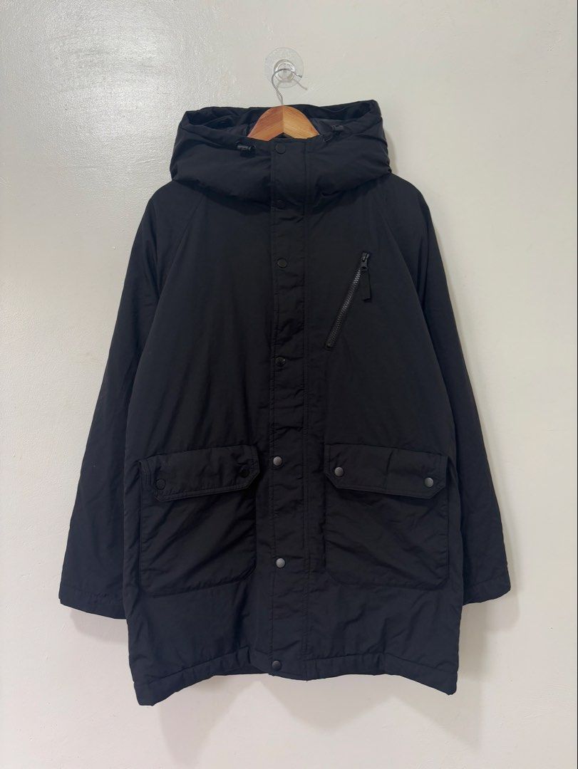 GU Black Hybrid Down Parka Puffer Jacket Men Medium (Category: Coats, Jackets and Outerwear) located in Balanga. Submitted by winterlab_ph (Listing ID 1463594810, Image 1). Description: Code: C042 Width: 22 Length: 33 : missing fur : needs wash.