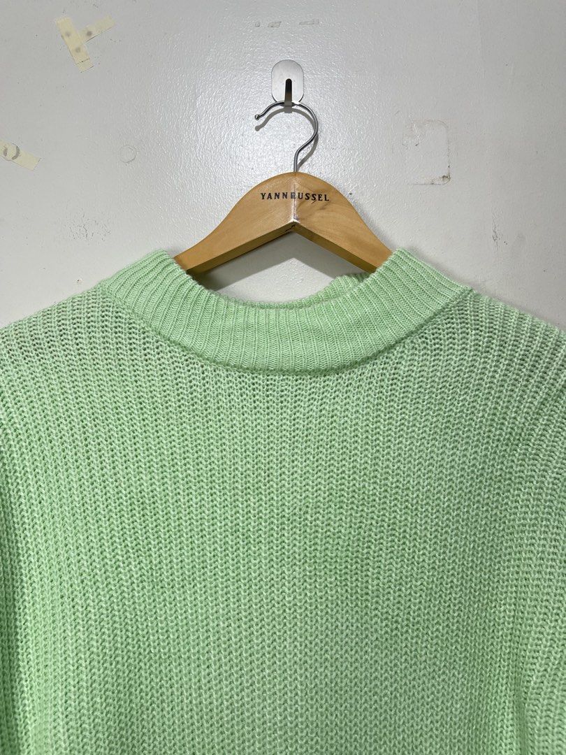GU by Uniqlo Knit Sweater (Category: Coats, Jackets and Outerwear) located in Davao. Submitted by yannrussel00 (Listing ID 1463584714, Image 3). Description: Size Large on tag Dimes W20 x L26 laid flat Condition 10/10 No issue REMINDER‼️ Items will be marked SOLD once sold. I will no longer reply to messages asking if the item is available..