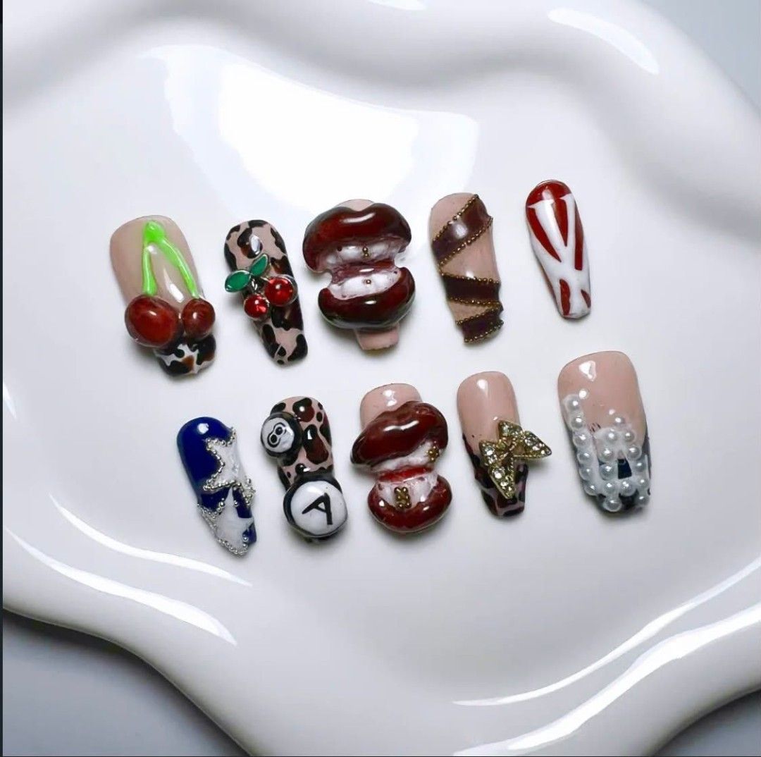 HANDMADE CUSTOM PRESS ON NAILS (Category: Hands & Nails) located in Manila. Submitted by by_lodia. (Listing ID 1463669021, Image 1). Description: HANDMADE CUSTOM PRESS ON NAILS •ACCEPTING RUSH ORDER (received inside 24 hours) •comes with nail glue, jelly glue, nail file, cuticle pusher, and alcohol (will send the instruction step by step to apply the press on) • Sizes: (small to xl) • Price depends on size and design •50% down payment to confirm 