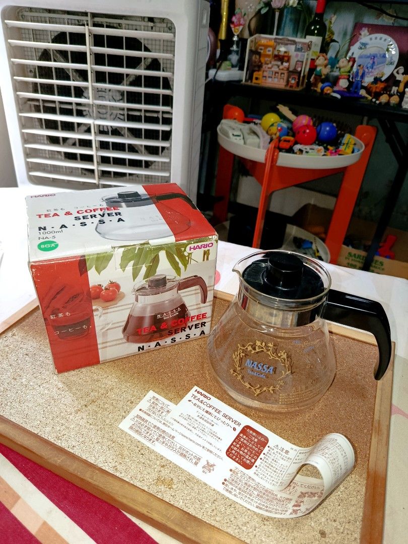 Hario tea and coffee server pitcher nassa 1000 ml (Category: Coffee & Tea Tableware) located in Quezon City. Submitted by kristal68 (Listing ID 1463577703, Image 1). Description: .