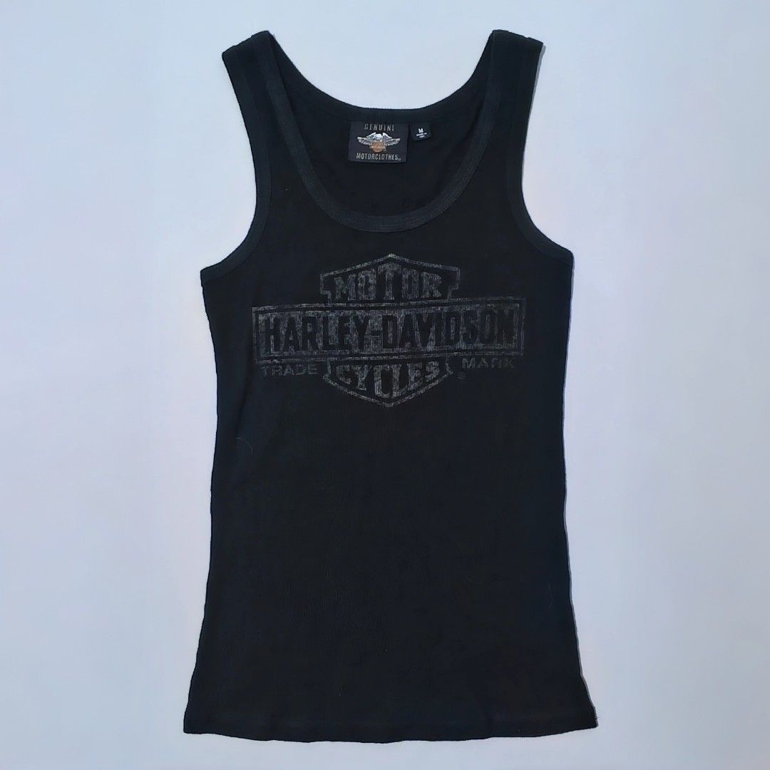 Harley Davidson tank top (Category: Sleeveless) located in Tarlac. Submitted by yohfinds (Listing ID 1463676583, Image 1). Description: .