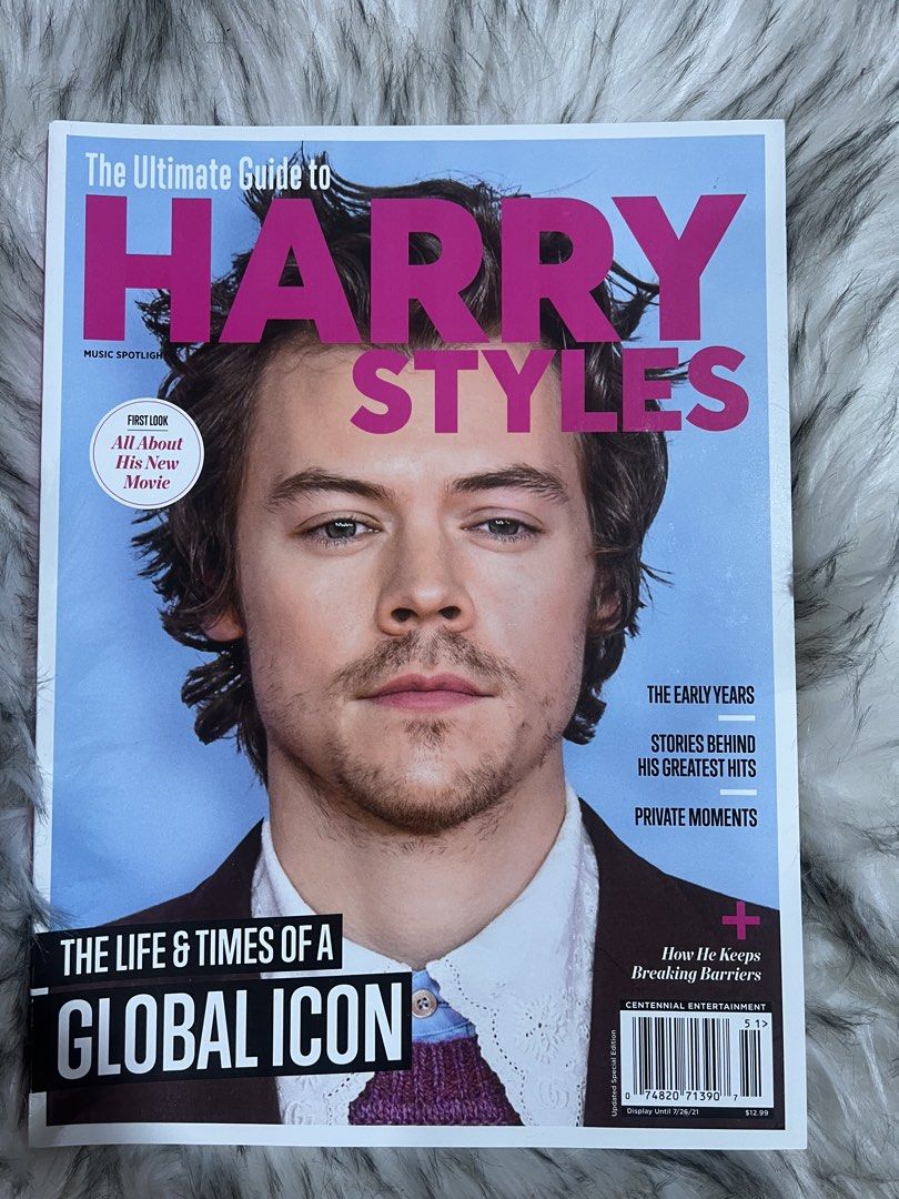 Harry Styles Magazine (Category: Magazines) located in Quezon City. Submitted by tugz_ph02 (Listing ID 1463728315, Image 1). Description: One last copy onhand stock from Barnes & Noble California.