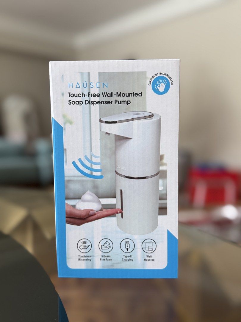 HAUSEN SOAP DISPENSER (Category: Pitchers & Dispensers) located in Makati City. Submitted by TZ.Collections (Listing ID 1463592106, Image 2). Description: -BRAND-NEW -SLIGHTLY NEGOTIABLE -FREE SHIPPING WITHIN MAKATI.