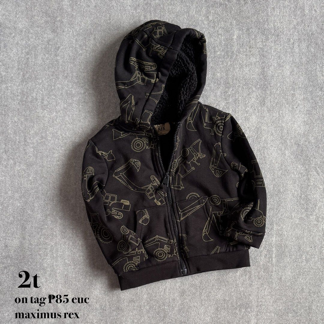heavy equipment kids hoodie jacket (Category: Babies & Kids Fashion) located in Baguio. Submitted by mapa_laku (Listing ID 1463674018, Image 1). Description: .