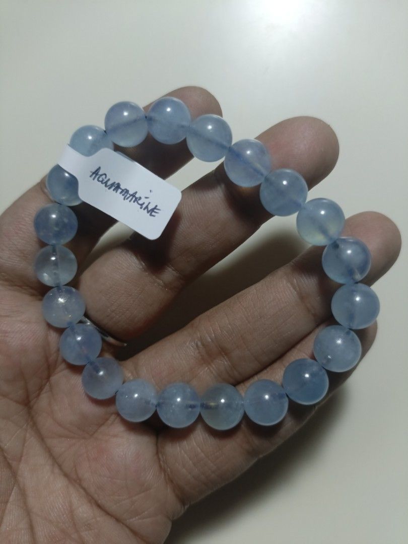 High Quality Aquamarine bracelet (Category: Bracelets) located in San Antonio. Submitted by thriftsandcharms (Listing ID 1463734560, Image 2). Description: 1pc only left gcash Olongapo City +sf pm for more details.