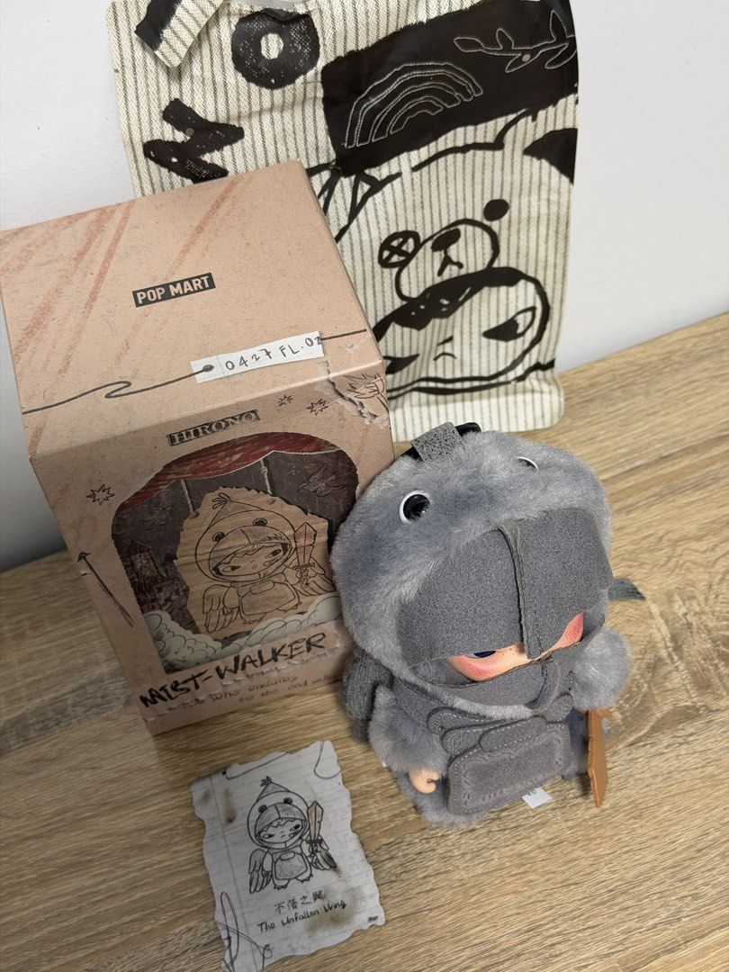 🪽Hirono Mist-Walker — The Unfallen Wing (Category: Plushies & Soft Toys) located in Batangas. Submitted by aevumi (Listing ID 1463728167, Image 2). Description: ✨ Authentic POP MART ✨ Opened but never used ✨ After opening, it went straight to display ✨ Includes the original box and character card ✨ Pendant itself is in good condition 📌 Packaging note: The original Mist-Walker inner bag is no longer available/lost. The pendant is currently kept 