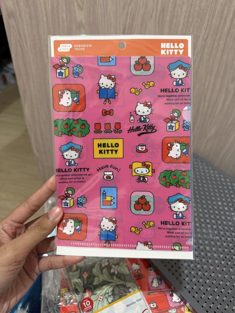 Hobonichi Hello Kitty A5 Folder Set of 2 (Category: Stationery & School Supplies) located in Quezon City. Submitted by cjrchived (Listing ID 1463677934, Image 1). Description: .